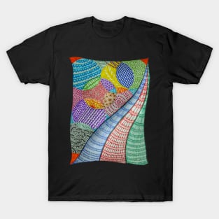 Zentangle art D:1 T-Shirt